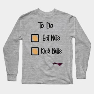 Squirrel Girl's To-Do List Long Sleeve T-Shirt